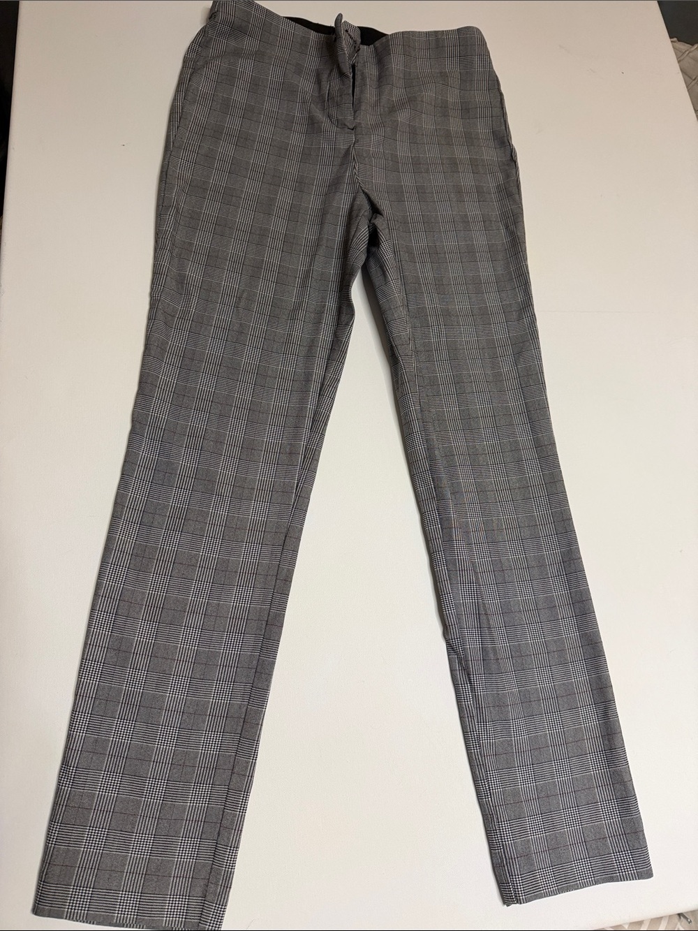Men's Gray Glen Plaid Dress Pants